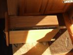 Guides mounted to drawer