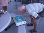 Dutch Blows Out Candles