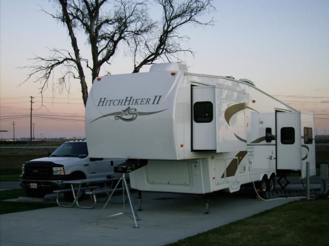 Side view at dusk at NWS Seal Beach