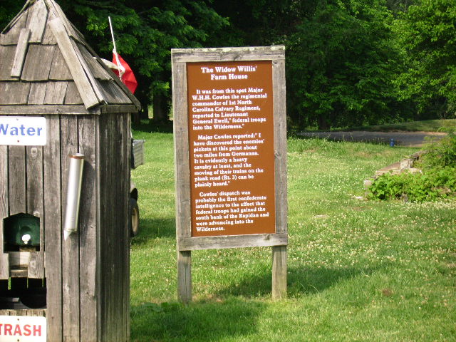 Widow Willis' farm house - civil war hospital