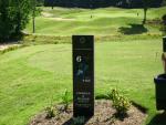 Hole #6 placard