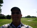 Self portrait on the 1st Tee box