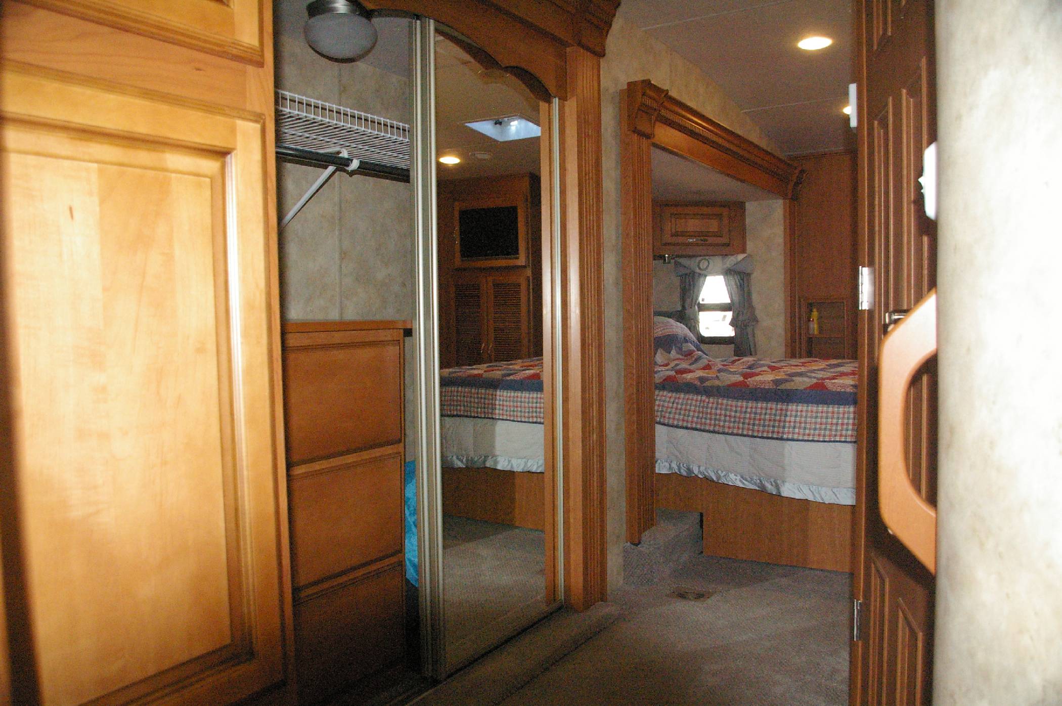 Hallway into  Bedroom