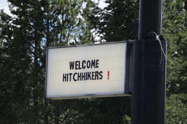 Welcome Hitchhikers