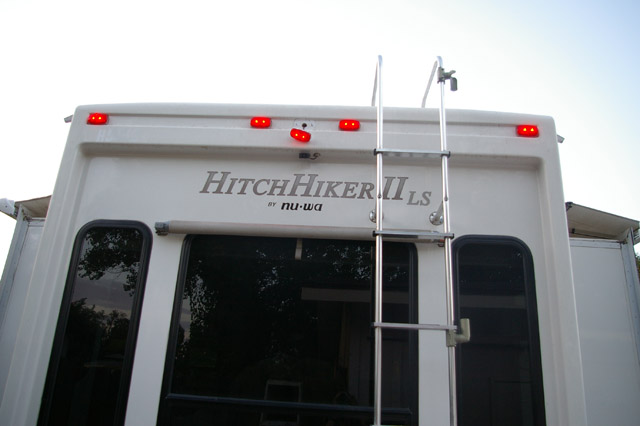 LED Clearance Lights on rear of trailer