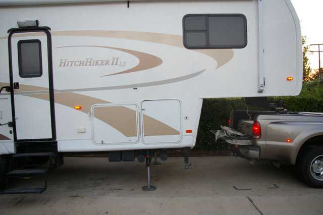 LED Clearance Lights on front side