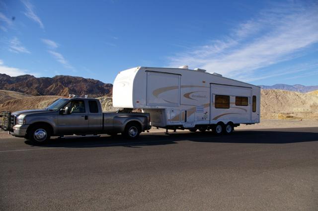 Our Hitchhiker in Death Valley