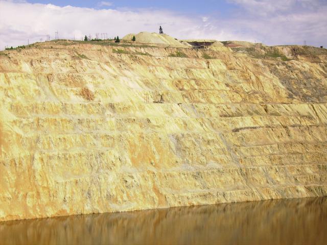 Open Pit mine at Berkeley Pit