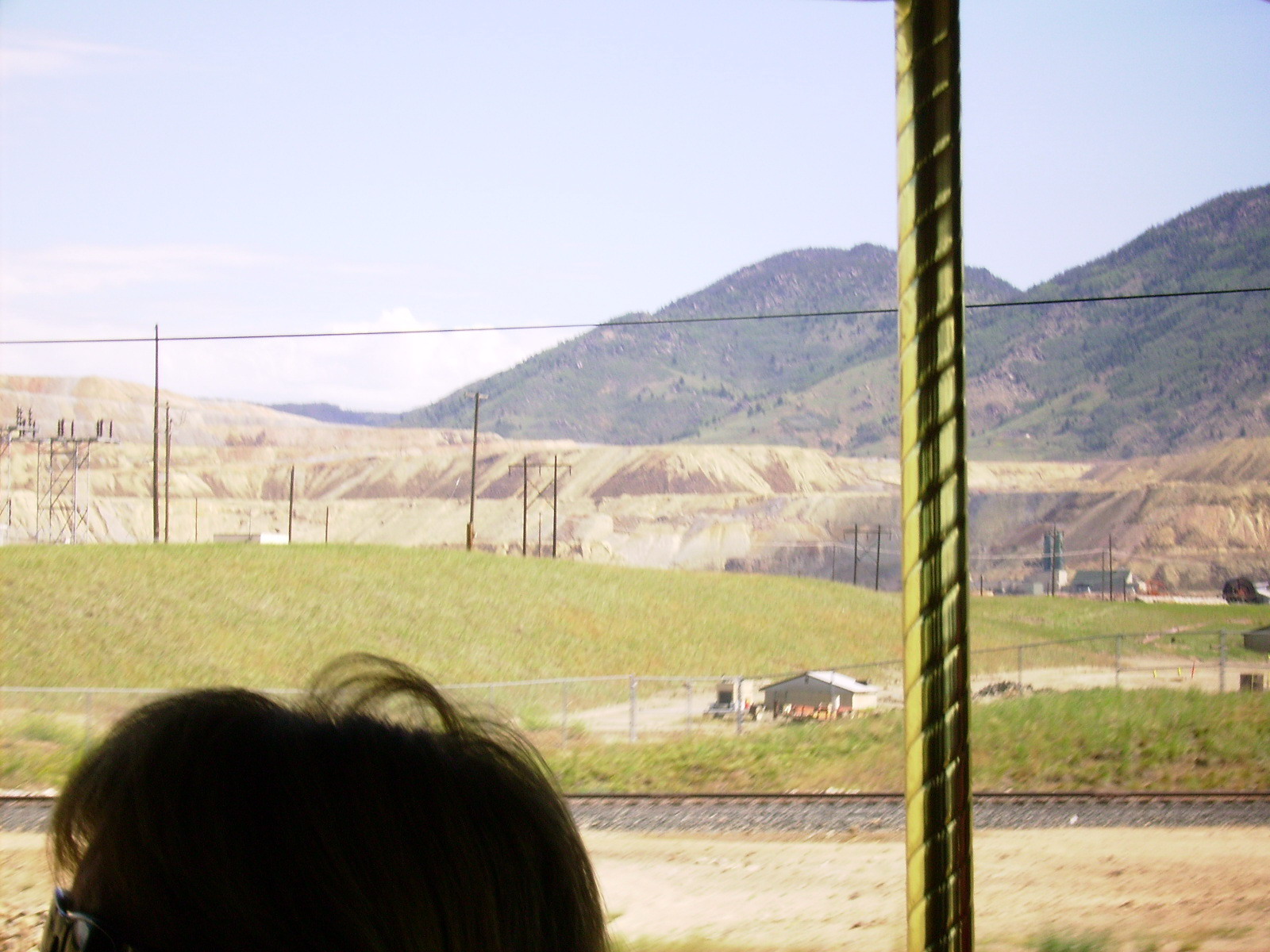Shot of open pit mining at Berkeley Pit #2