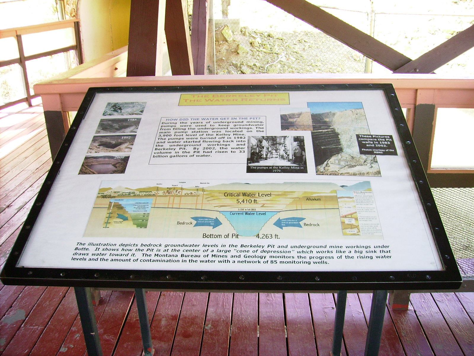 Storyboard of water treatment at Berkeley Pit #2
