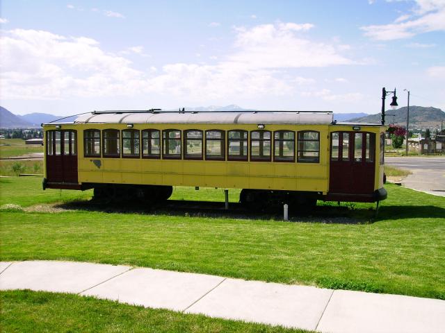 Trolley used in Butte back in the day